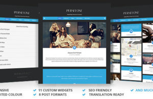 Persefone – Responsives WordPress Blog Vorlage